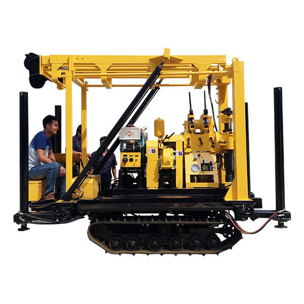 130m 180m 200m Βαθμός τύπου Crawler Ρίγκ γεωτρήσεις νερού 2200KW κινητήρας ντίζελ