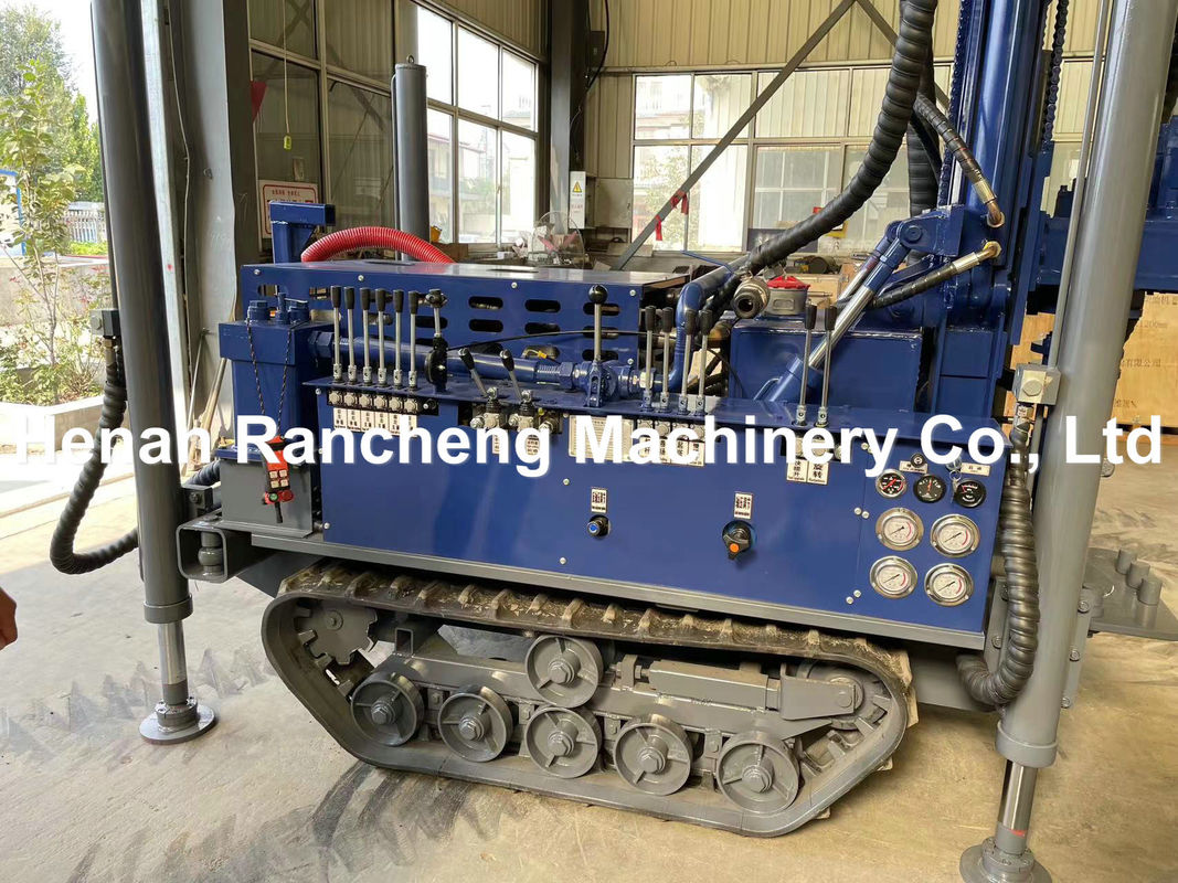 Γυρνούμενο μικρού μεγέθους Mini Rock Deep Rotary 180m Water Well Drill Rig