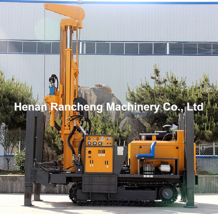 260m Deep Crawler Mounted Hydraulic Water Well Drill Rig RCF260C Μηχανή γεωτρήσεις νερού