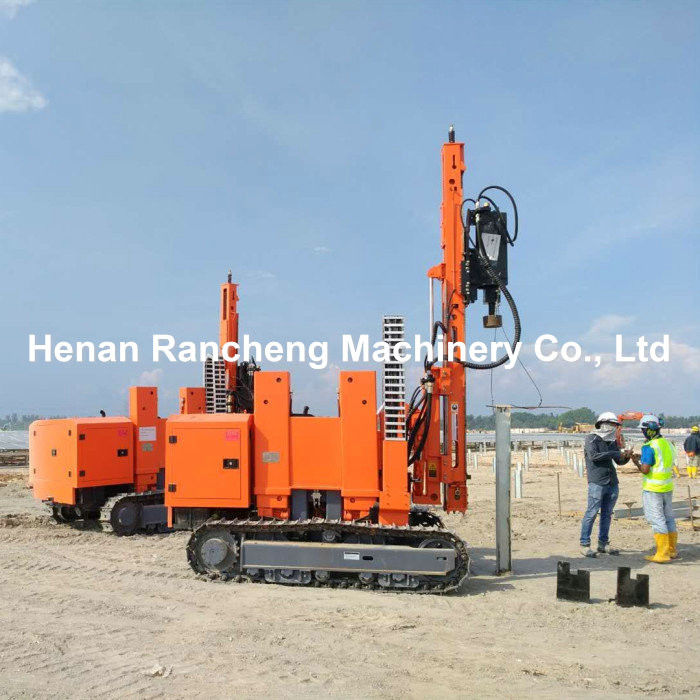 114HP Μηχανή γεωτρήσεων / Φωτοβολταϊκός οδηγός πυλών / Μηχανή / Εξοπλισμός για εγκατάσταση ηλιακών πυλών