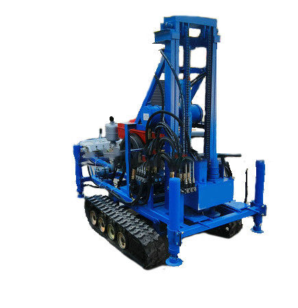 22HP / 16.2KW φορητό σκάφος γεωτρήσεις για νερό 150m βάθος 50mm διάμετρος γεωτρήσεις