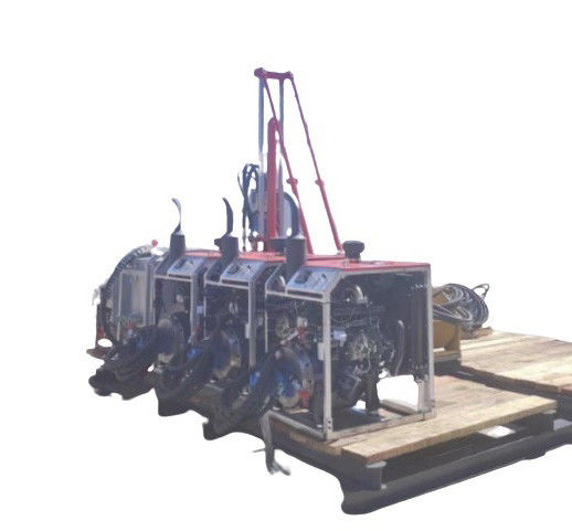 42KW Core Drilling Rig Μικρό Diamond Core Drill Rig με 0-1200rpm Top Drive Rotation Head και 700KGS δύναμη ανύψωσης