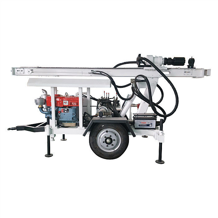 RC120W Μηχανή τρυπήματος μικρών πηγάδων νερού Κατάλληλη για τρυπήματα με σφυρί και περιστροφικές τρυπήσεις