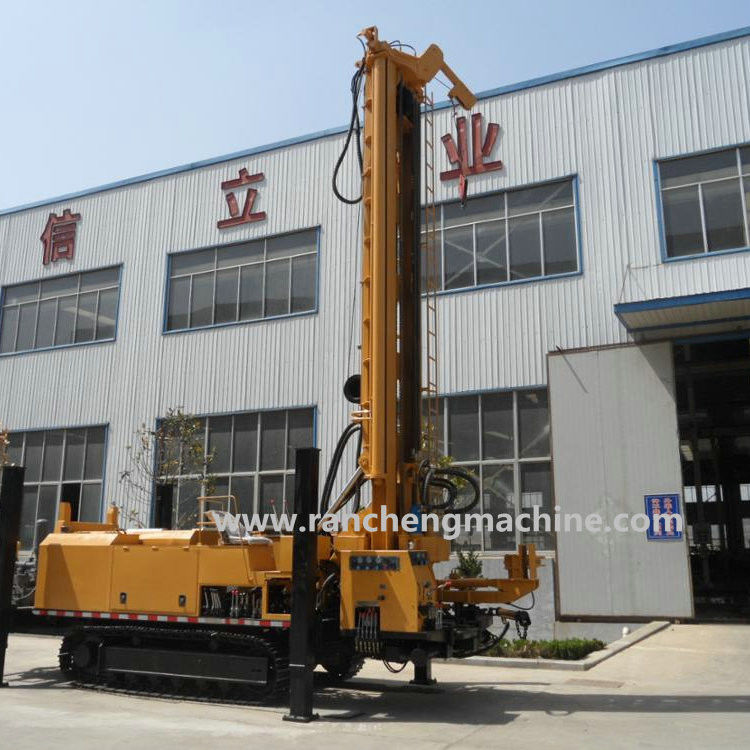 RCF800C 800m γεωτρική μηχανή Cummins Μηχανή Steel Crawler Τύπος γεωτρική πηγή