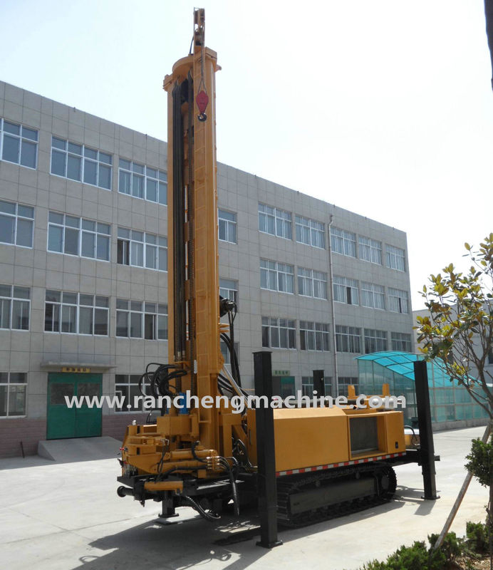 RCF800C 800m γεωτρική μηχανή Cummins Μηχανή Steel Crawler Τύπος γεωτρική πηγή