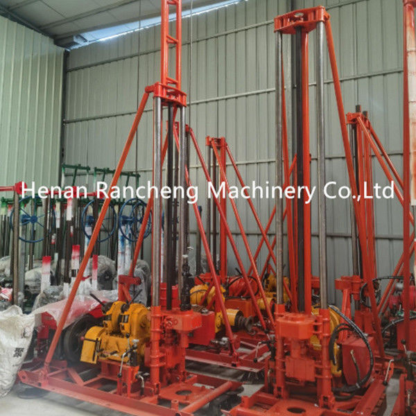 100-150m βάθος 75mm-130mm διάμετρος πυρήνας Rig με 10.6KW 15HP Changchai