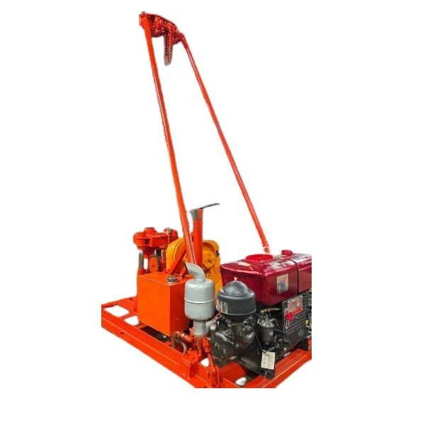 100-150m βάθος 75mm-130mm διάμετρος πυρήνας Rig με 10.6KW 15HP Changchai
