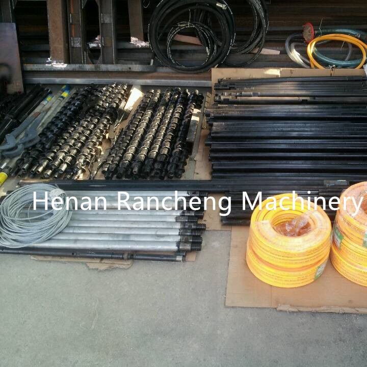 100-150m βάθος 75mm-130mm διάμετρος πυρήνας Rig με 10.6KW 15HP Changchai