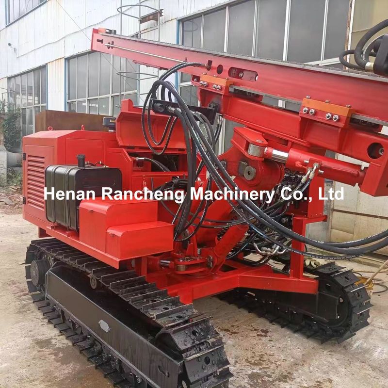 RC130Y Micro Pile Rig 400mm διάμετρος τρύπησης νερό καλάθι Auger στοίβα DTH γεωτρήσεις