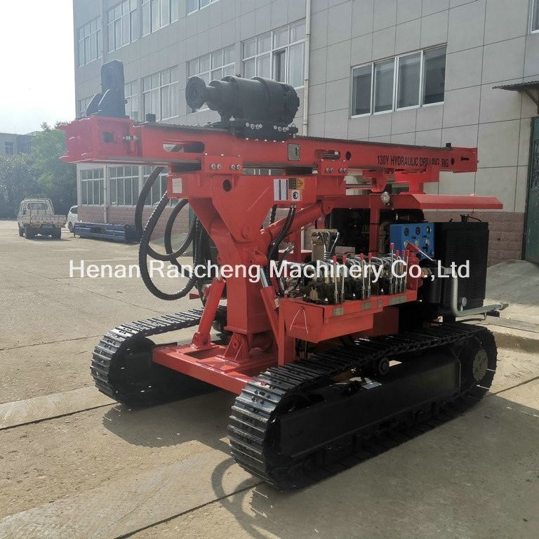 RC130Y Micro Pile Rig 400mm διάμετρος τρύπησης νερό καλάθι Auger στοίβα DTH γεωτρήσεις