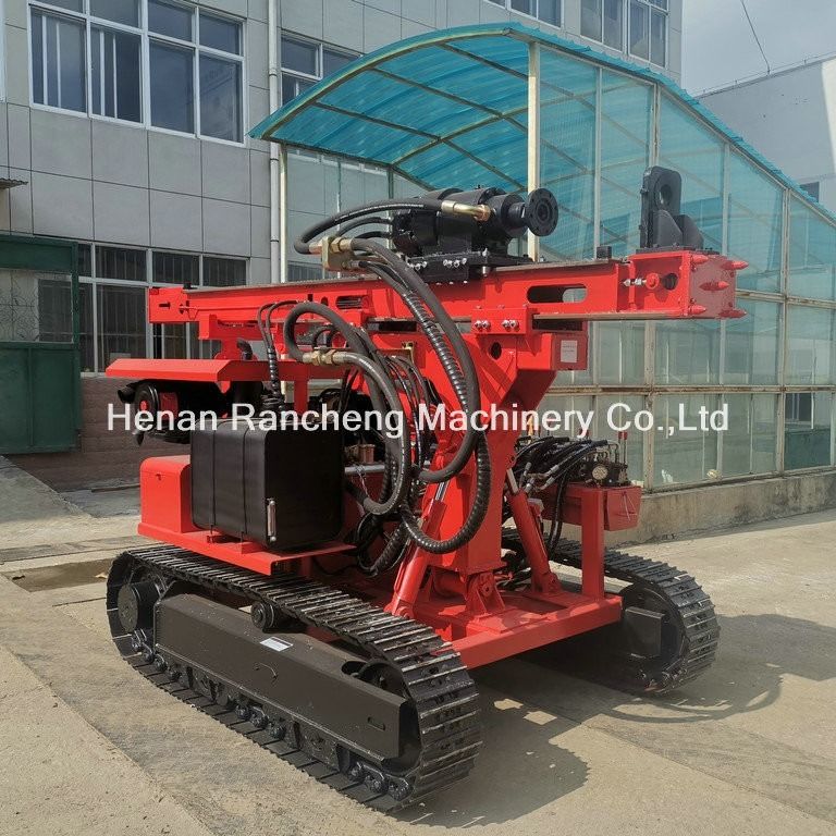 RC130Y Micro Pile Rig 400mm διάμετρος τρύπησης νερό καλάθι Auger στοίβα DTH γεωτρήσεις