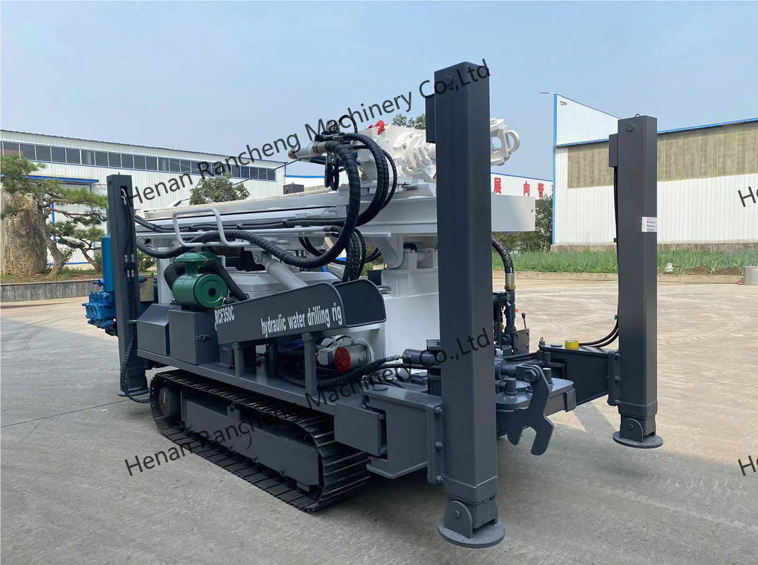 Μηχανή τρύπανσης πηγάδι 1000m βάθος 105mm - 800mm Dia 179KW βαθύ πηγάδι τρύπανσης