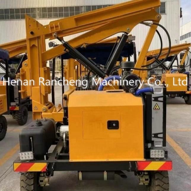 Ηλιακός οδηγός με κινητήρα 39KW για βάθος 170 cm και βάρος οχήματος 2,8 τόνων