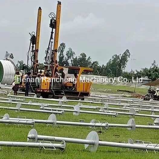 Ηλιακός οδηγός με κινητήρα 39KW για βάθος 170 cm και βάρος οχήματος 2,8 τόνων