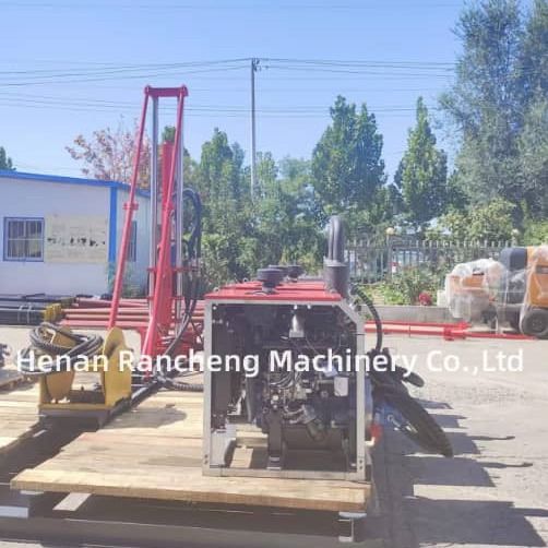 Εξερεύνηση ανθρακωρυχείων Raise Drilling Machine RCK400P Πλήρης υδραυλική φορητή μικρή βαθιά νερά bore πυρήνα γεώτρηση