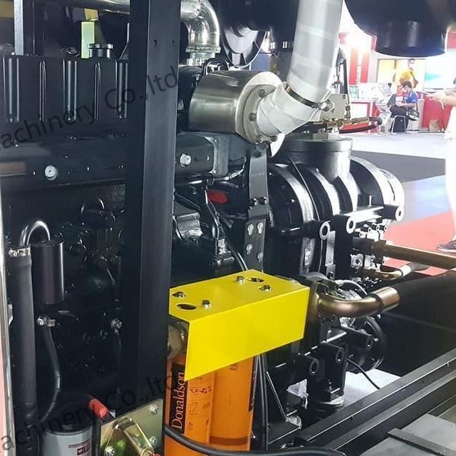 25bar 1107cfm Ντίζελ βίδα αεροσυμπιεστή για νερό καλάθι με 400hp Yuchai