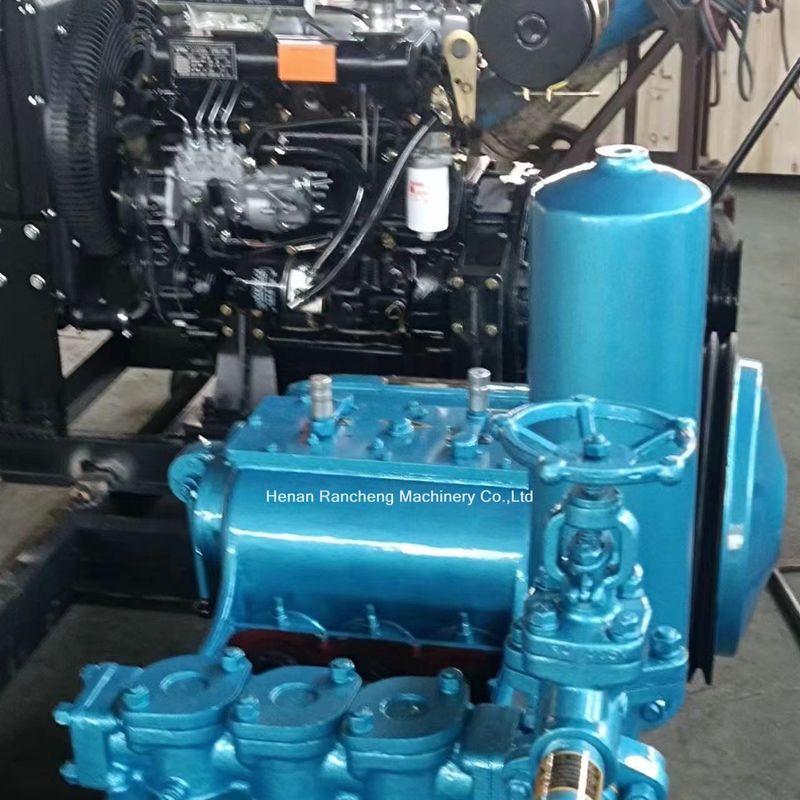 Οριζόντια Τρικύλινδρος Διπλό ρόλο Penthouse Detroit Piston αντλία BW850 λάσπη αντλία με ροή 850L / min