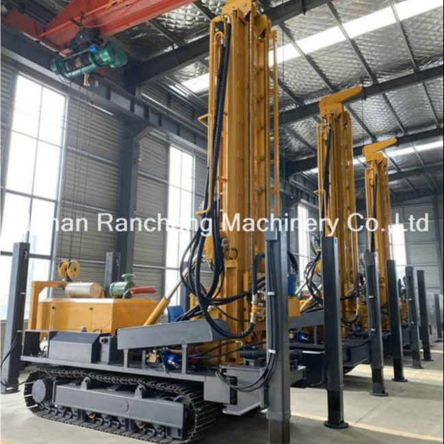 RCF500C Γυρνούμενο υδραυλικό γεωτρικό βρύσης νερού 500m υδραυλικό φορητό γεωτρικό μηχανισμό