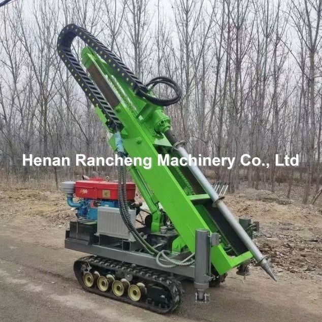 1.2T 30m 30HP Μηχανή ισχύος Crawler Ηλιακή στοίβα κίνηση με 4 υδραυλικά πόδια