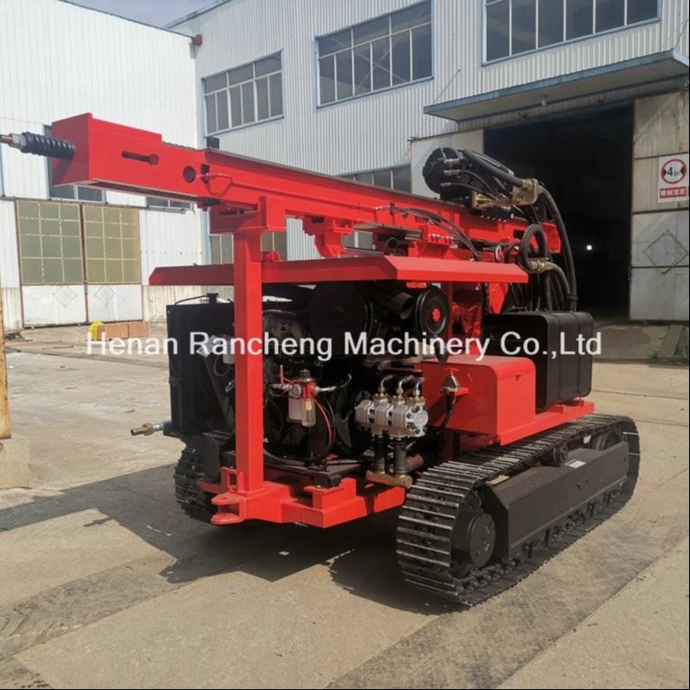 Η RC130Y Solar Pile Driver είναι ένα κάτω τρύπα μηχανή γεώτρησης και διάμετρος τρύπας είναι 400mm