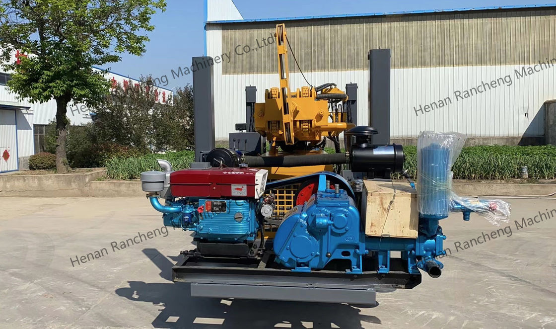Γεωτρύπανο γεωτρήσεων νερού 280m με μέγιστη ροπή 7000-9000Nm - Υδραυλική ισχύς ντίζελ