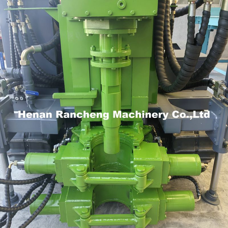 150M Crawler Mounted Deep Borehole Water Well Drilling Rig Υδραυλική μηχανή πηγάδι νερού
