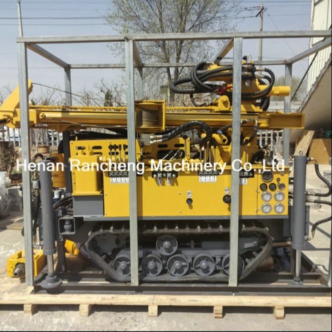Υψηλής απόδοσης Yuchai 180m βάθος γεώτρησης RCF180S Μίνι μηχανή γεωτρήσεις πηγάδι νερού