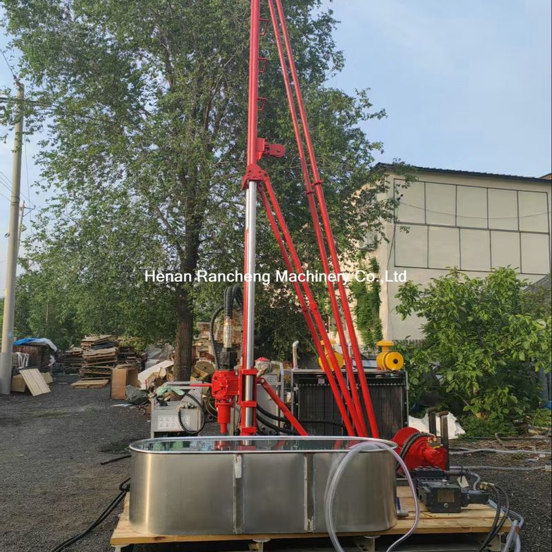 100-240RPM Ρυθμισμένη ταχύτητα περιστροφής του ανεμοθρευτή μικρού πυρήνα 96L/min Ρυθμισμένη ροή υδραυλικού συστήματος