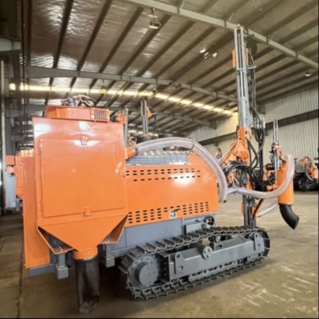 Υδραυλική επιφανειακή διαχωρισμένη γεωτρύπανο (DTH) για ροπή περιστροφής 3200 N.m