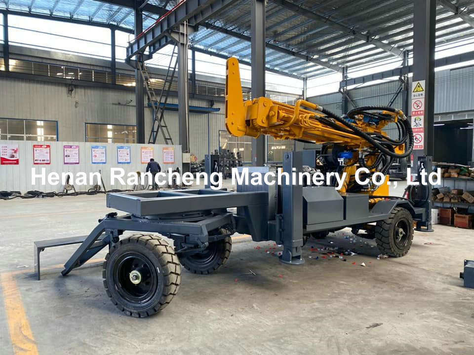 RCF350W 350m Hydraulic Water Borehole Drilling Machine For Deep Water Well Projects