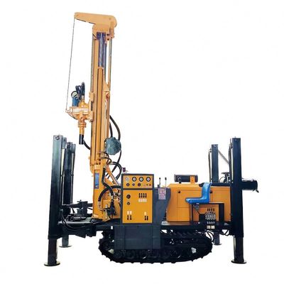 Μηχανή τρύπανσης νερού 200m Crawler 58KW κινητήρας ντίζελ