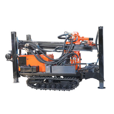 55 KW Πλήρως Πετρελαιοκίνητο Ερπυστριοφόρο Γεωτρύπανο Πηγών Νερού RCF180C