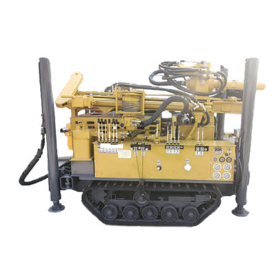 Μηχανή τρύπανσης πηγάδι ύδατος βάθους 180m 77.3KW Μηχανή Crawler Ρίγκ τρύπανσης πηγάδι ύδατος
