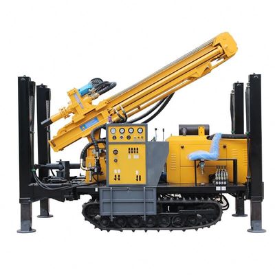 RCF200C 200 Meter Crawler Mounted Water Drilling Rig Μηχανή υδραυλικής γεώτρησης βαθέων υδάτων