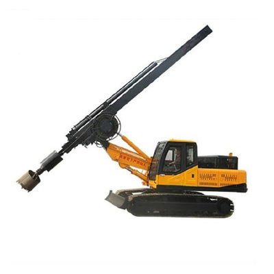 Υδραυλικός κυλίνδρος πετρελαίου περιστρεφόμενος γεωτρήσεις 15m / 20m βάθος 110KW Cu-mmins κινητήρα