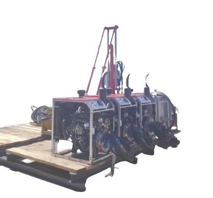 480m Υδραυλική πυρήνα γεώτρηση Rig φορητή πυρήνα γεώτρηση με κορυφή κίνηση κεφαλή περιστροφής και μέγιστη ταχύτητα περιστροφής