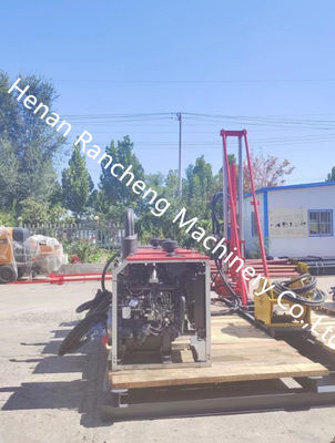 100-240RPM Ροτοριακή ταχύτητα βιντσιού Μικρός πυρήνας γεώτρησης Ριγκ Φορητό εξοπλισμό γεώτρησης πυρήνα για γεώτρηση έντασης
