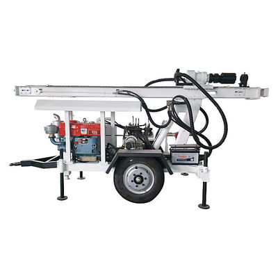 RC120W Μηχανή τρυπήματος μικρών πηγάδων νερού Κατάλληλη για τρυπήματα με σφυρί και περιστροφικές τρυπήσεις