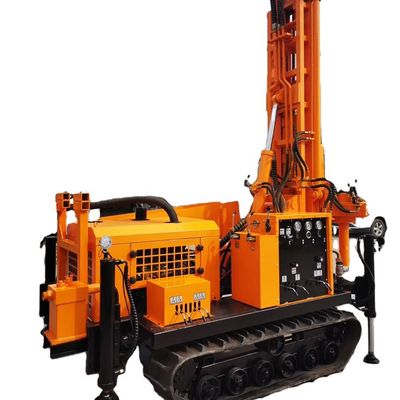 200m 5800Kg υδραυλική μηχανή γεωτρήσεων πηγάδι με 58KW κινητήρα ντίζελ και 5T δύναμη ανύψωσης