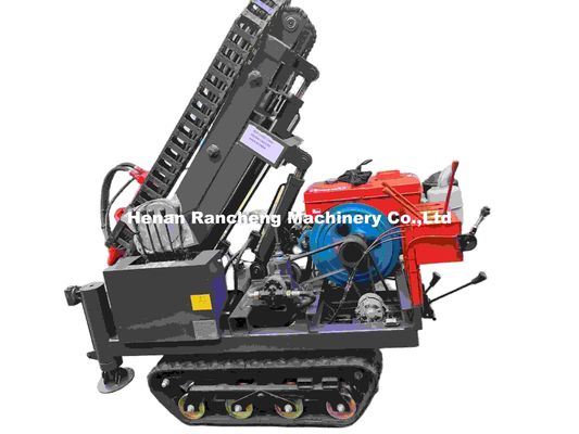 Υψηλής απόδοσης 25HP Diesel Pillar Driver Βόρφημα 30m βάθος με διάμετρο 50-300mm