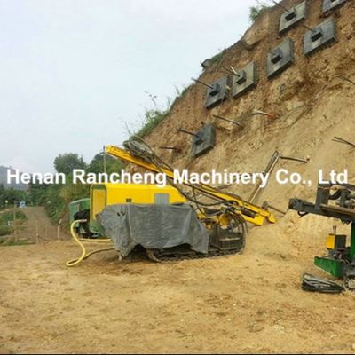 Τρύπα σφυροκόπημα πετρώματος Impact Drilling Rig Top Hammer Blasting Drilling Rig