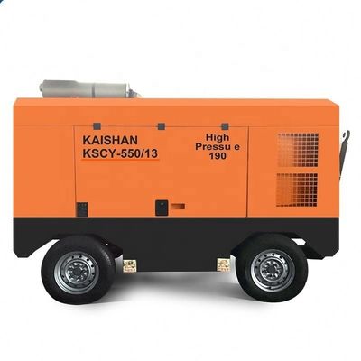550CFM 13Bar 180HP Αεροσυμπιεστής για τρυπεία σφυρί εξορυκτικής βιομηχανίας