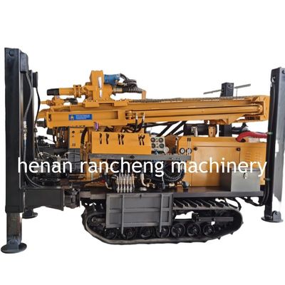 55KW Δύναμη 180m Βαθιά Crawler Mounted Water Well Drilling Rig Μηχανή