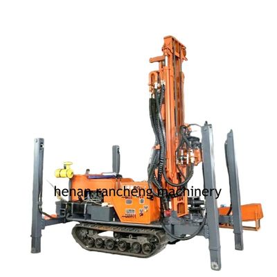 RCF800C Πολυλειτουργική συσκευή γεωτρήσεων 800m βάθος Υδραυλική συσκευή γεωτρήσεων με κινητήρα Cummins 154KW