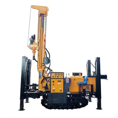 RCF260C Crawler Water Well Drill Rig Υδραυλική περιστροφική τρύπα 70kw Diesel Water Well Drilling Rig Μηχανή