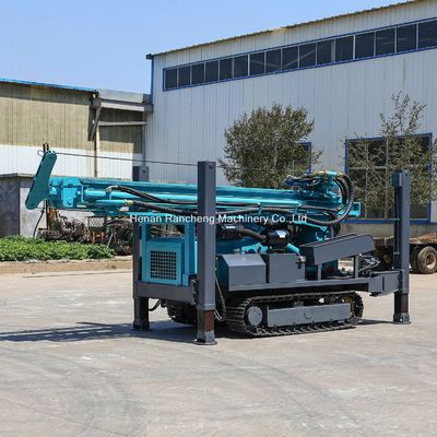 RCF280C Ρίγκερ γεωτρήσεις υδάτινων πηγαδιών εξοπλισμένο με γεννήτρια ντίζελ Yuchai 70kw
