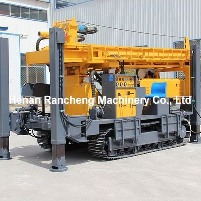 350m Crawler Mounted Water Well Drilling Rig Μηχανή τρυπών Πνευματική μηχανή τρυπών νερού Μηχανή τρυπών