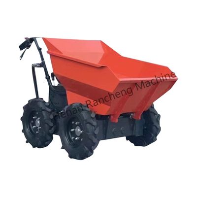 Μίνι ανατρεπόμενο φορτηγό βενζίνης 6.5HP για φόρτωση 300kg με 4WD