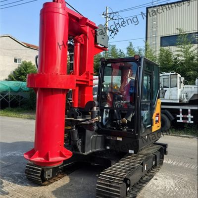 RCQ-10C Μίνι υδραυλική περιστροφική πλακέτα με κινητήρα ντίζελ Kubota 36KW
