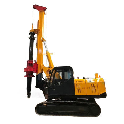Υδραυλική τρυπημένη στοίβα περιστροφική γεώτρηση 95KW Yuchai κινητήρας 15m βάθος στοίβασης